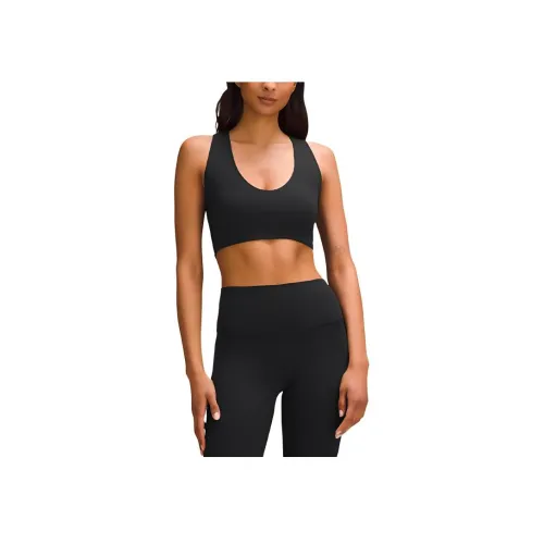 lululemon Bend ThisNulu™ Спортивное белье Женское Черное