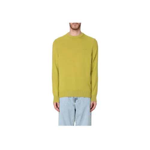Hugo Boss Желтые Мужские Свитера