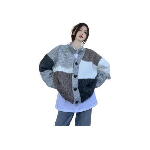 PLUSONEONE+ Серый Женский Трикотаж