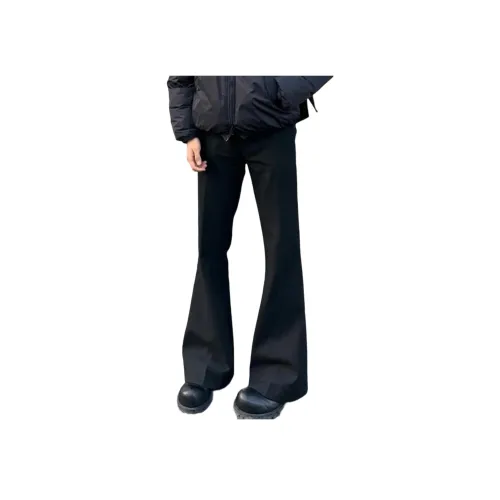 GANGZAI Черные Унисекс Повседневные Штаны