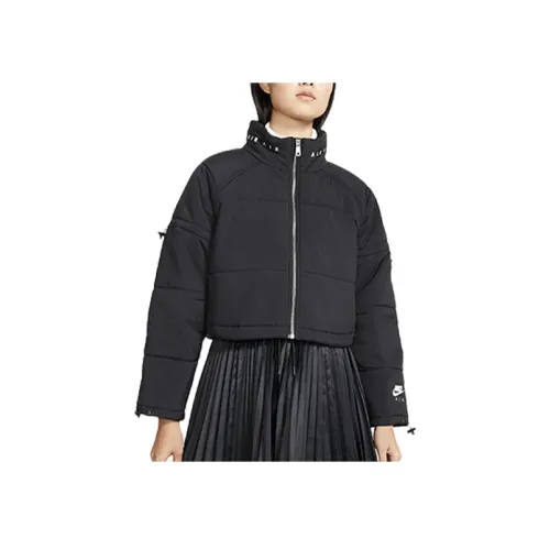 NIKE Черное Женское Короткое Пальто