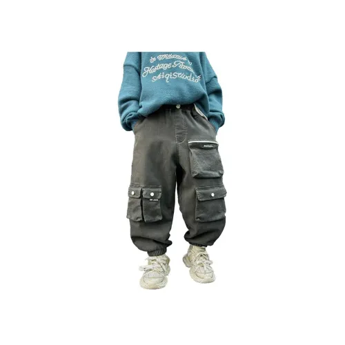 HEINBBE H071 ALL IN One Флисовые Брюки Школьного возраста с карманами