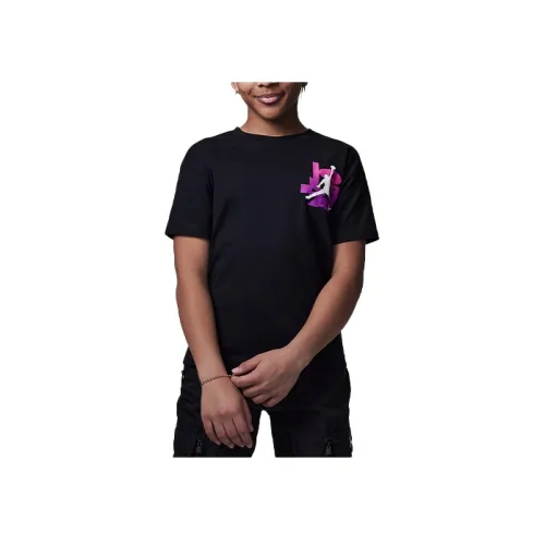 Jordan Junior Dunk T-Shirt Черный Детский
