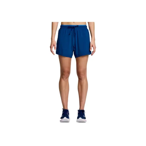 Saucony Outpace Повседневные шорты Женские Индиго