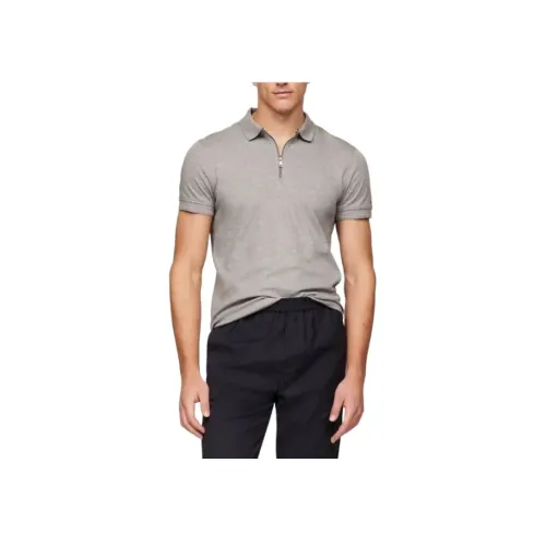 Tommy Hilfiger Light Gray Men's Polo
