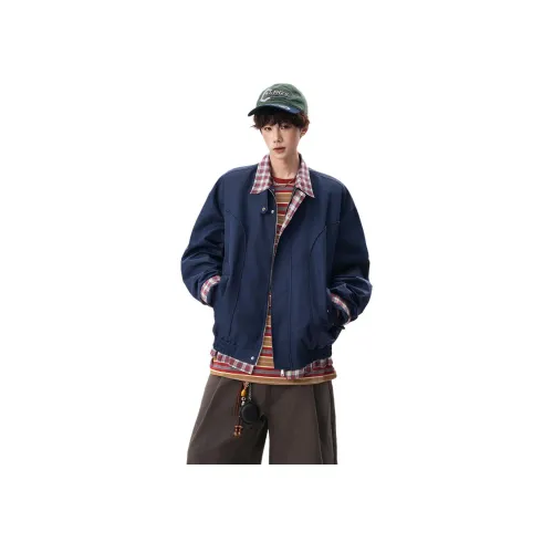 MORii Синий Унисекс Куртки