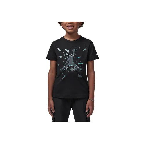 Джордан T Рубашка Черный Children Возраст 3-7 лет