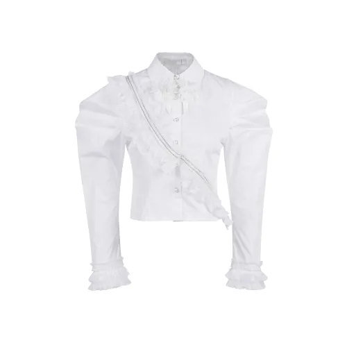 CHICCO MAO Белые Женские Рубашки