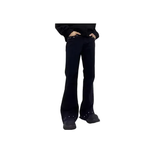 BEAR UNION Женские джинсы черного цвета