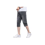 Чёрные серые капри штаны.