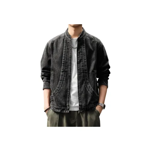 GUISE Осенняя куртка свободный крой унисекс