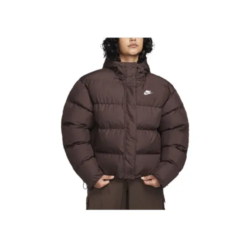 Nike Sportswear Metro Пуховики и пальто Женские Коричневый
