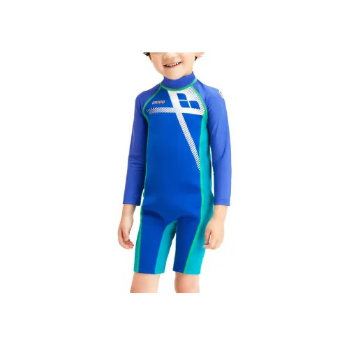 Arena Детский купальник синий для детей 3-7 лет
