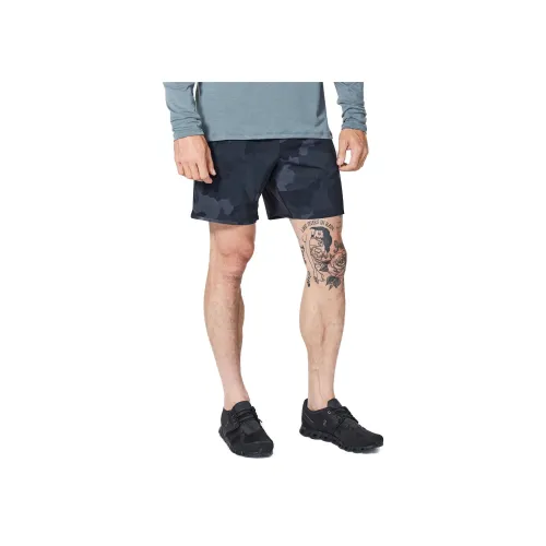 lululemon Wave Спортивные шорты Мужские Синий Черный