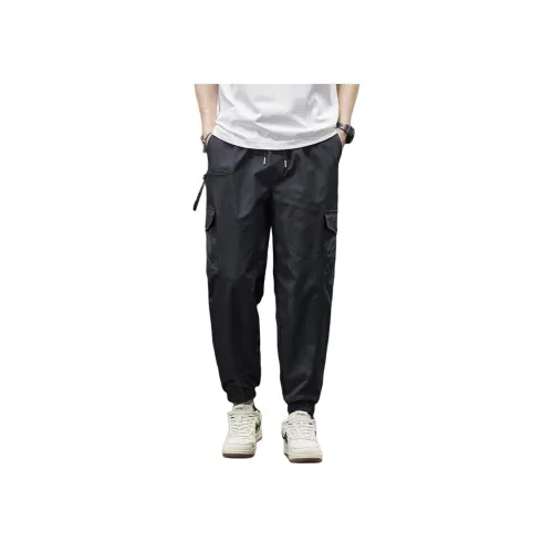 CHAORENBANG Черные Мужские Повседневные Штаны