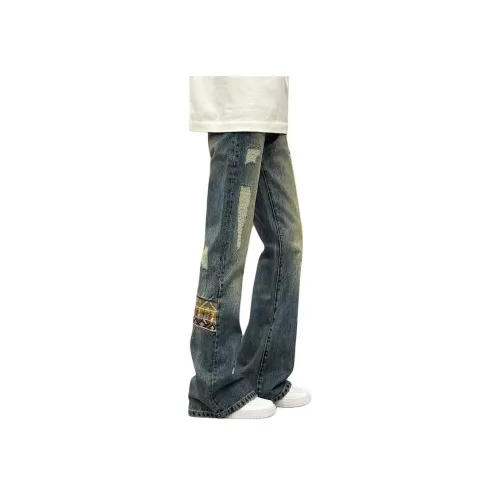 SOCKKEY Синие Унисекс Джинсы