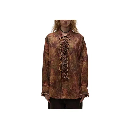 R13 FW24 Рубашка Женская Светлый Хаки