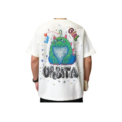 SLLAVIF Белая Мужская T-Рубашка