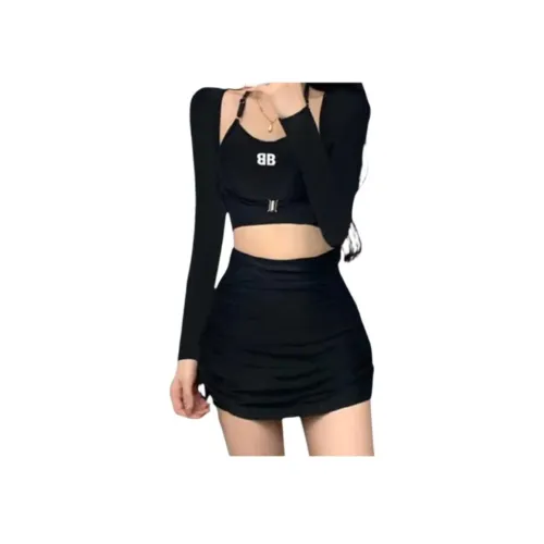 мм Черный Женские Наборы купальников