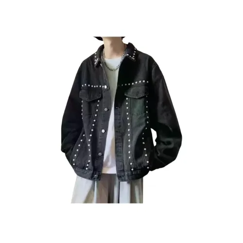 SOCKKEY Черный Унисекс Джинсовые куртки