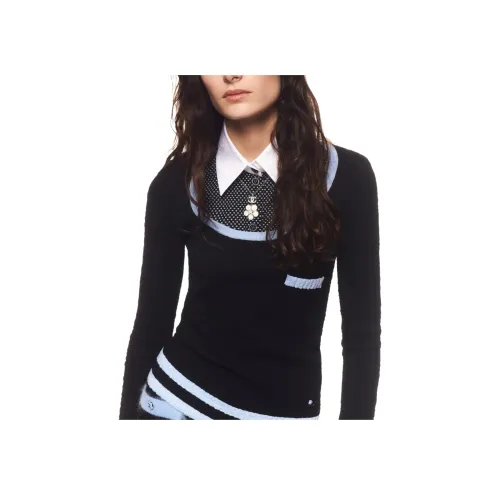 CHANEL Черные Женские Свитеры