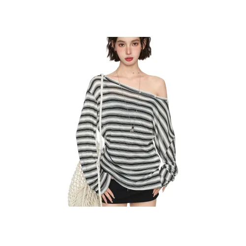 Princess Berdele T-рубашка узкий облегающий крой с утяжкой на талии Off The плечо солнцезащитный COVER UP топ женский