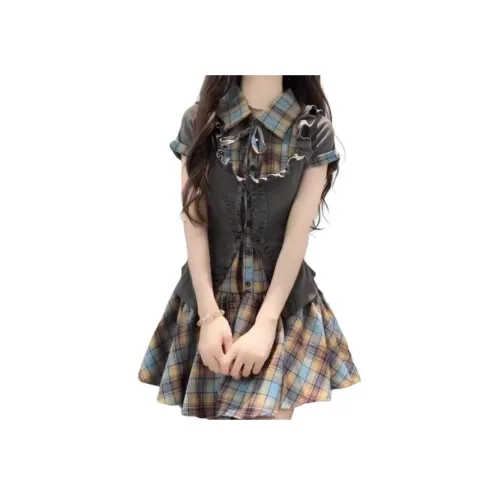 LAKESI Цвет изображения Женские Комплекты с юбкой