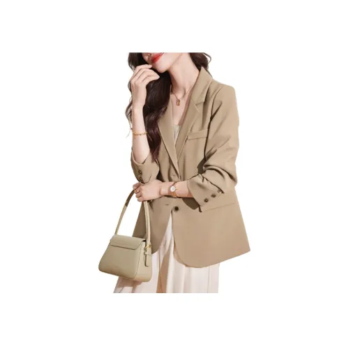 Mo Han Yi Mei Бизнес-костюм для женщин молочно-чайный