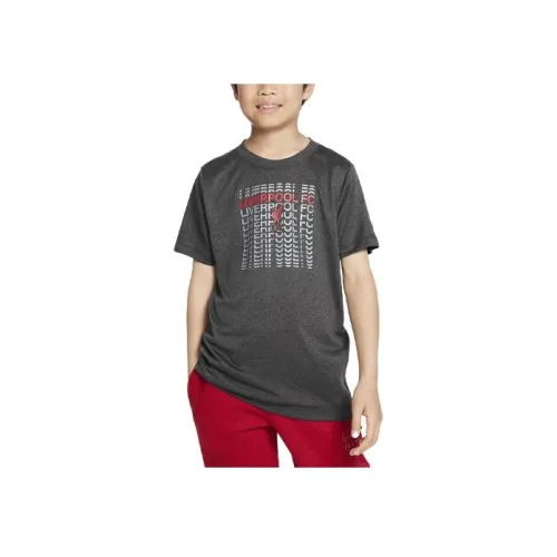 nike T-рубашка LIVERPOOL FC темно-серый детский