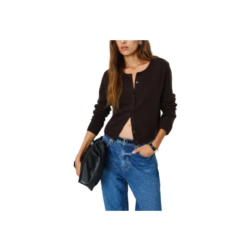 REFORMATION Clara Кашемир Crew Кардиган Трикотаж Женские