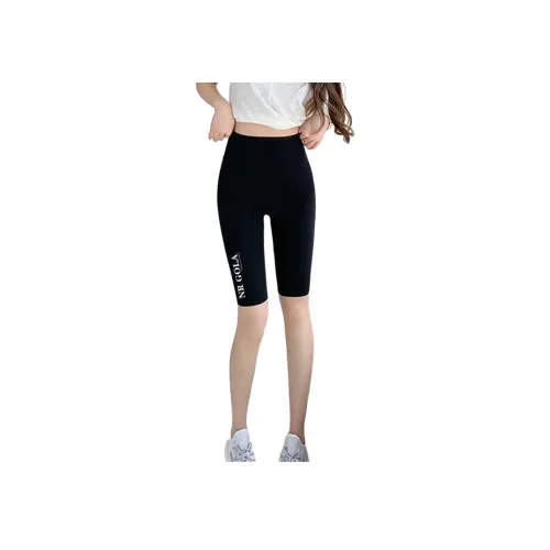 Weixi Повседневные шорты Женские Черные