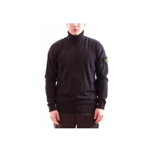 Stone Island Черные Мужские Свитера