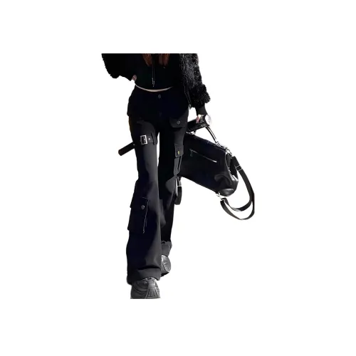 AN Черные Женские Брюки Карго