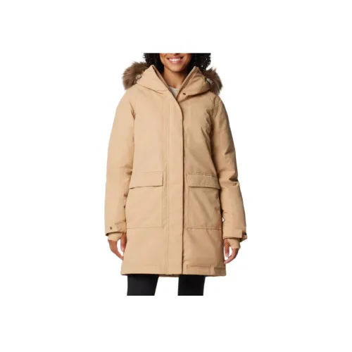 Columbia PARKA Пальто Женское Бежевое