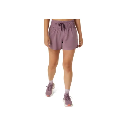 Asics NAGINO 4IN RUN Спортивные шорты Женские Темный Фуксия