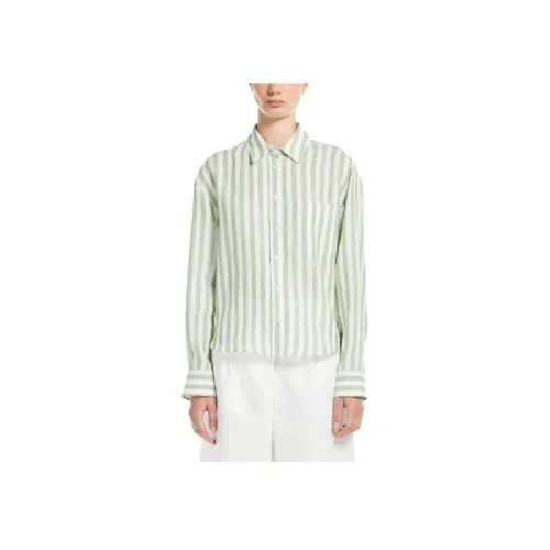 WEEKEND MaxMara Зеленые Женские Рубашки