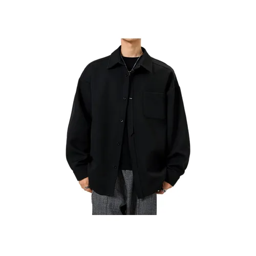 GANGZAI Длинный рукав рубашка унисекс