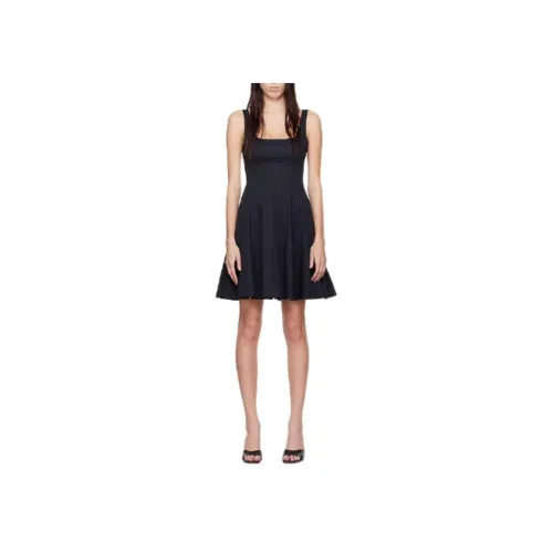 Staud Черные Женские Платья без Рукавов