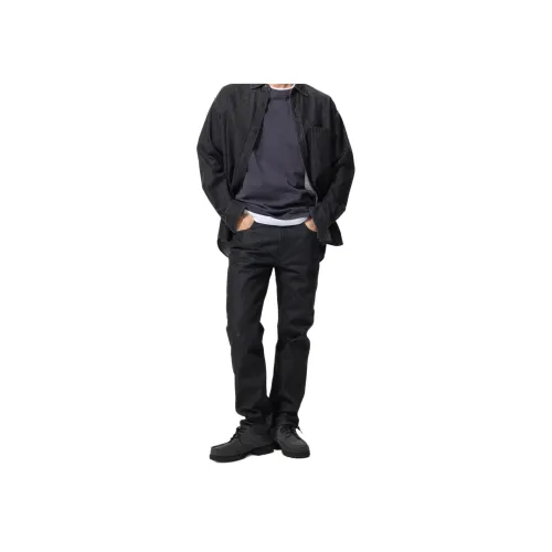 UNIQLO Мужские черные джинсы