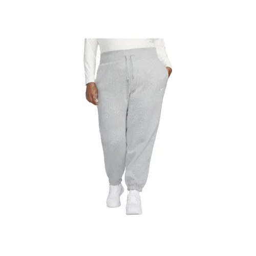 nike Женские High Waisted OVERSIZED Тренировочные брюки Повседневные брюки Женские Темно-серый