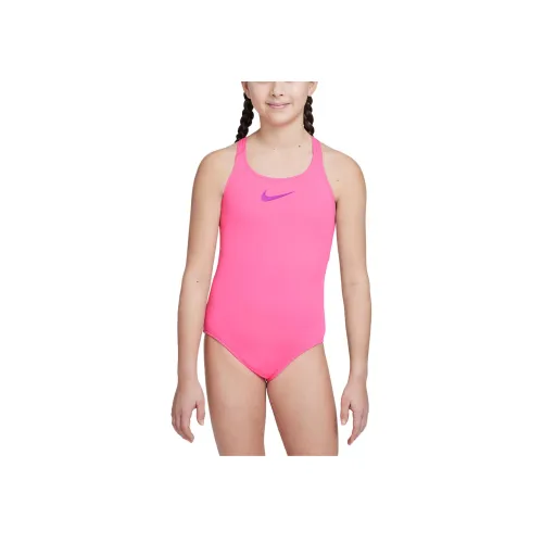nike Детский купальник FW AW24 Ярко-розовый для малышей