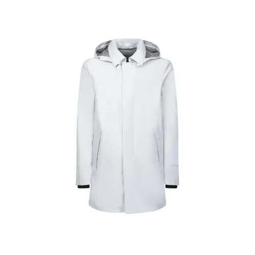 HERNO Белый Мужской Тренч