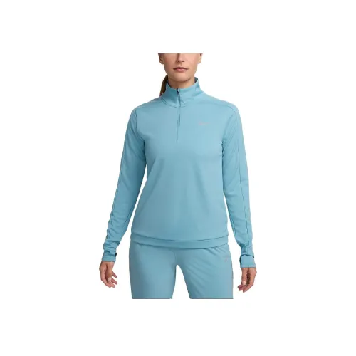 nike Dri Fit Pacer Свитшот Женские Бирюзовый