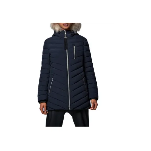 Moose Knuckles Пуховик Женские Ночной Синий