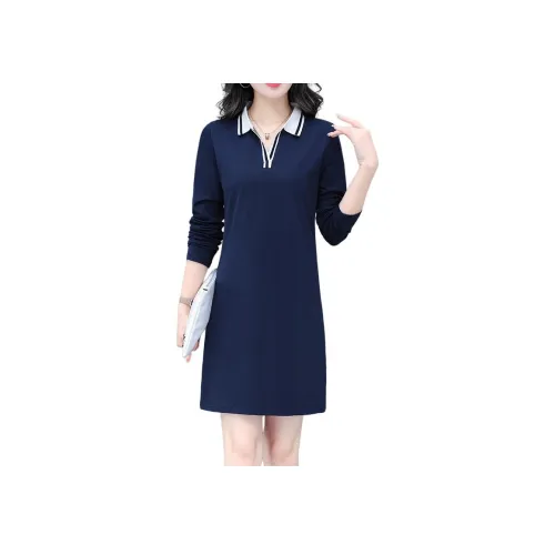 Kele Coco Женские Длинные Платья с Длинными Рукавами