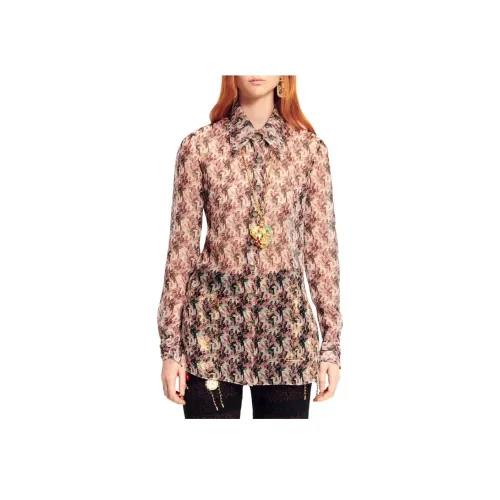 CHANEL 23 Spring Summer Новые товары Рубашка Женская Розовая