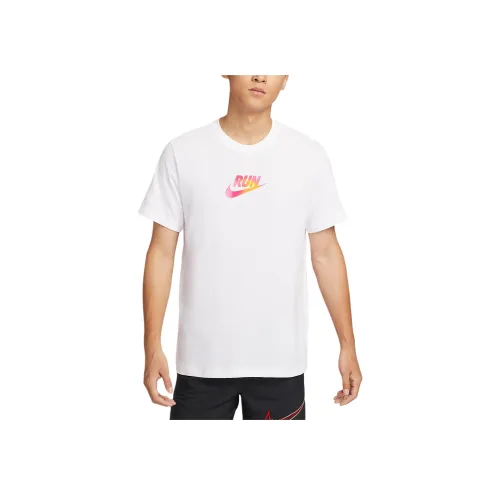 nike Dri Fit Бег Т-Рубашка Мужская