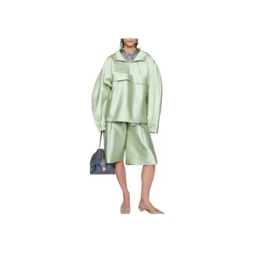 Carven Зеленые Женские Куртки