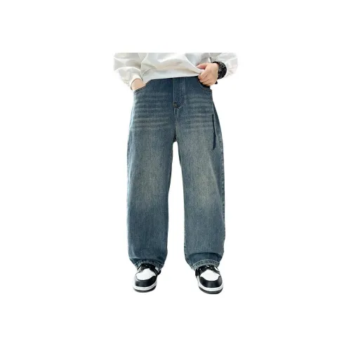 Mu Tong teenager Синий Kids Джинсы
