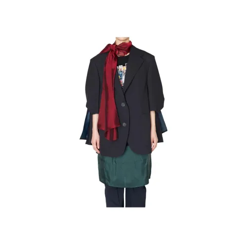 Колор SS25 Куртки и Пальто Женские Темно-Морской Синий